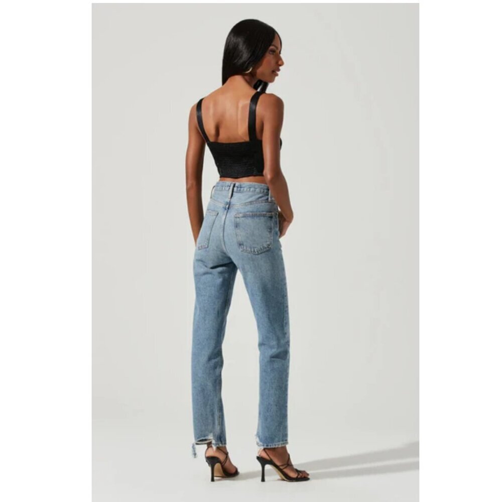 NWT ASTR the Label Larinna Black Top - Picture 4 of 7